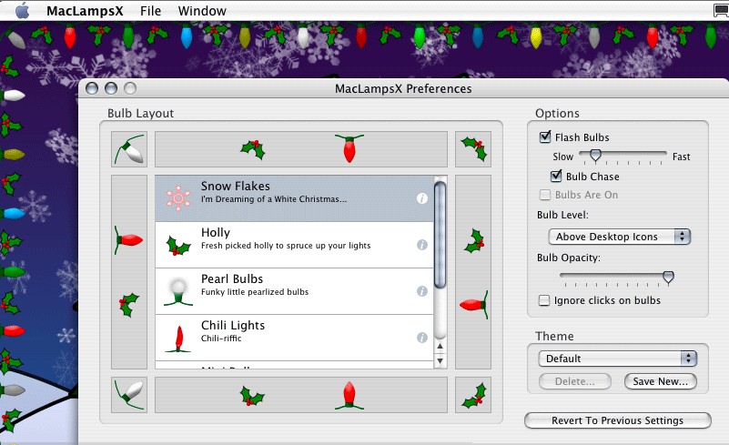 mac os x xmas utility